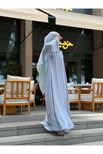 MayaCloset عباية مجدولة قماش نيدا الكورية وكيمونو وفيراس