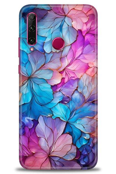 Rulet Aksesuar غطاء متوافق مع هاتف هواوي هونر 20 لايت HD مطبوع - غطاء سيليكون...