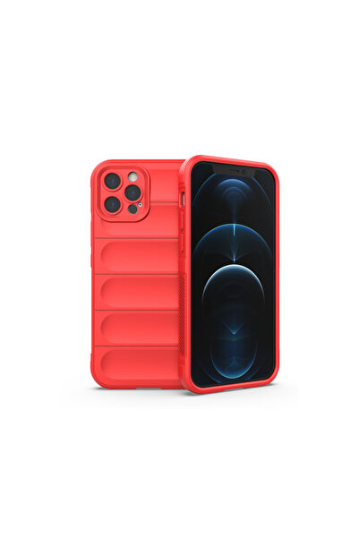 NewFace Iphone 12 pro case optimum silicone - red
