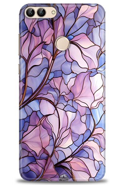 Rulet Aksesuar غطاء متوافق مع هاتف هواوي بي سمارت HD مطبوع - غطاء سيليكون مصم...