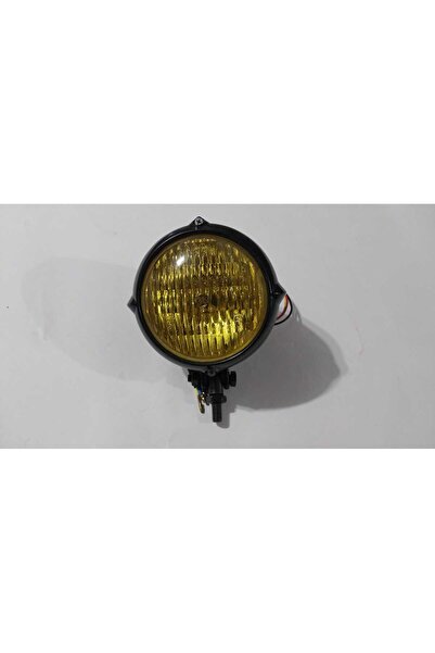 moto aura CHOPPER FAR YUVARLAK SARI CAMLI MODEL