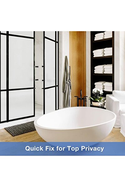 ALAYRA International غشاء زجاجي مانع للتجسس، معتم، لحماية خصوصية النوافذ، مقا...