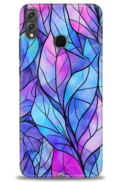 Rulet Aksesuar غطاء متوافق مع هاتف هواوي هونر 8X HD مطبوع - غطاء سيليكون مصمم...