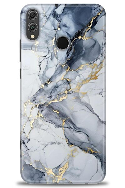 Rulet Aksesuar غطاء متوافق مع هاتف هواوي هونر 8X HD مطبوع - غطاء سيليكون مصمم...