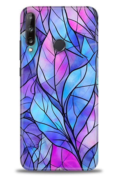 Rulet Aksesuar غطاء متوافق مع هاتف هواوي P40 لايت E HD مطبوع - غطاء سيليكون م...