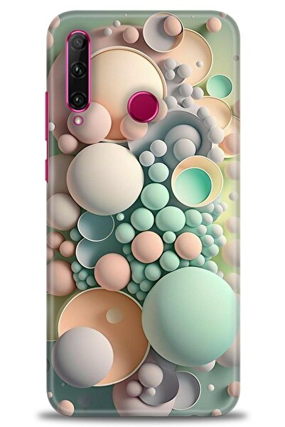 Rulet Aksesuar غطاء متوافق مع هاتف هواوي هونر 20 لايت HD مطبوع - غطاء سيليكون...