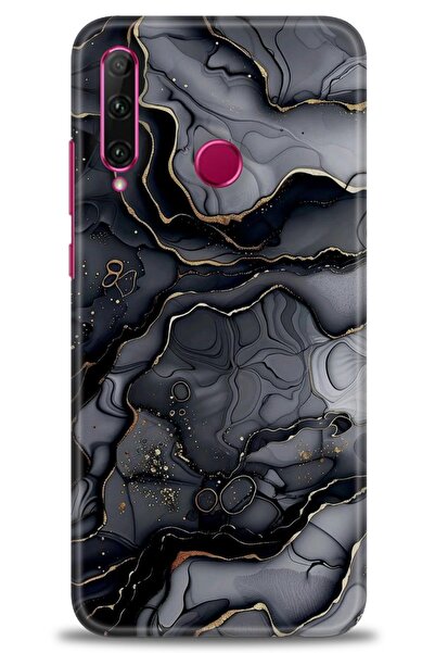 Rulet Aksesuar غطاء متوافق مع هاتف هواوي هونر 20 لايت HD مطبوع - غطاء سيليكون...