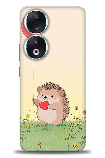 Rulet Aksesuar غطاء متوافق مع هاتف هواوي هونر مطبوع HD - غطاء سيليكون مصمم - 305