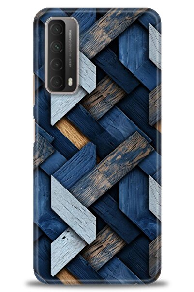 Rulet Aksesuar غطاء متوافق مع هاتف هواوي بي سمارت 2021 HD مطبوع - غطاء سيليكو...