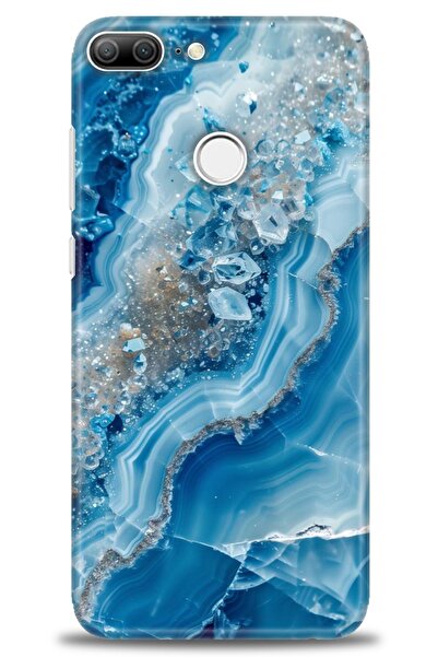 Rulet Aksesuar غطاء متوافق مع هاتف هواوي هونر 9 لايت HD مطبوع - غطاء سيليكون ...