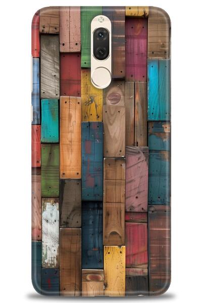 Rulet Aksesuar غطاء متوافق مع هاتف هواوي ميت 10 لايت HD مطبوع - غطاء سيليكون ...