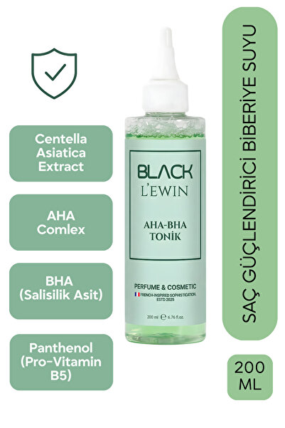 Black L'ewin AHA–BHA New Generation Tonik – Çok Katmanlı Cilt Yenileme Teknol...