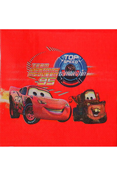 CARS Set of 10 napkins