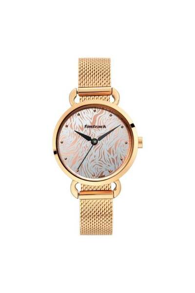 FASTRACK Animal Print Analog Women's Watch 6221WM01 - Bicolour Dial