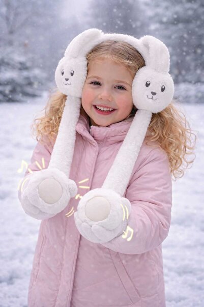 Kitti سماعة رأس متحركة وصوتية ذات شكل لطيف