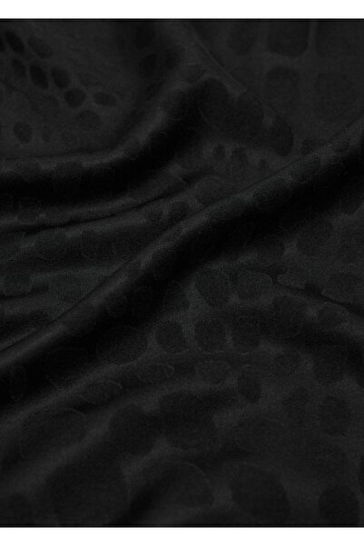 MANGO Woman Leopar desenli fular