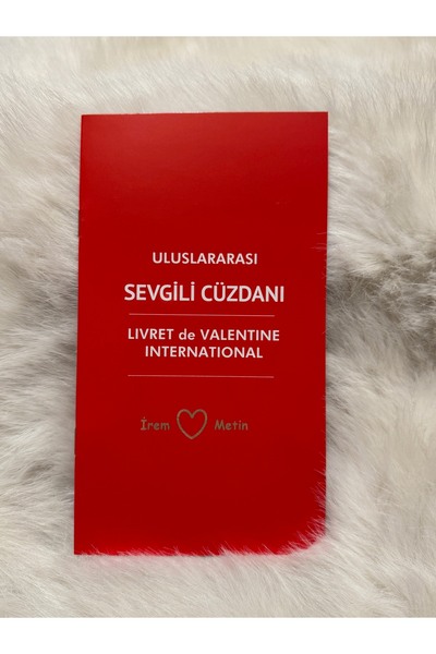 anonim Sevgili Cüzdanı Sevgiliye Hediye ( KİŞİYE ÖZEL )