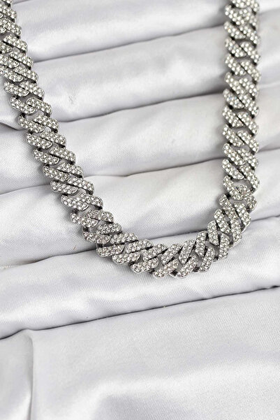 Clariss Brass Cuba Chain Gurmet Model Necklace