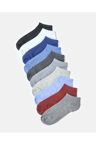 REDTAG عبوة جوارب رجالية سادة متنوعة (10 أزواج)