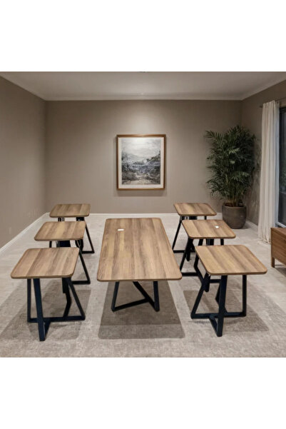 Tasamem Dafia طقم طاولات كنب 7 قطع