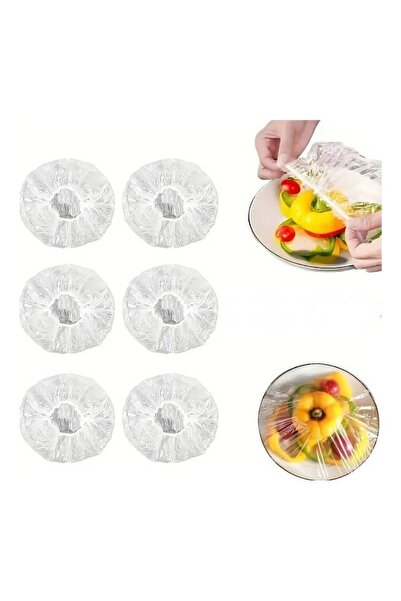 The Hub Set 100 folii elastice pentru protecția alimentelor și bolurilor, Ø 12–40 cm