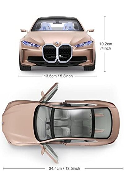 BRF MRT Rastar 1:14 Uzaktan Kumandalı Araba Bmw İ4 Concept 2.4 Ghz Platin 121...