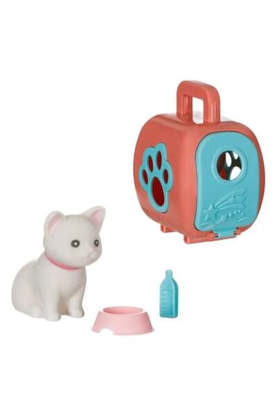 Lumi LUXURY Mini Transport Bag Set for Cats Pink with 2 Accessories +3 Years