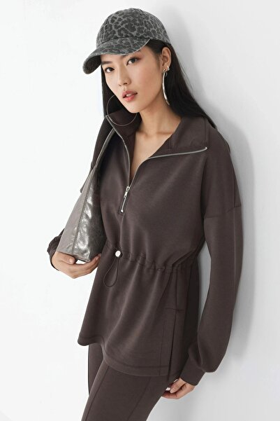 Hiccup BUSEM Регульований комір на блискавці Світшот