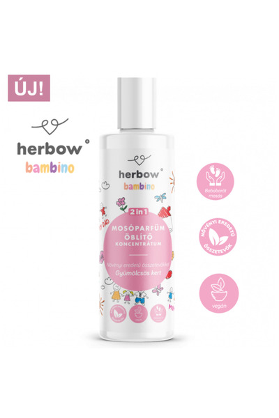 Herbow International Zrt. Parfum și balsam de rufe 2 în 1 cu aromă de zmeură ...