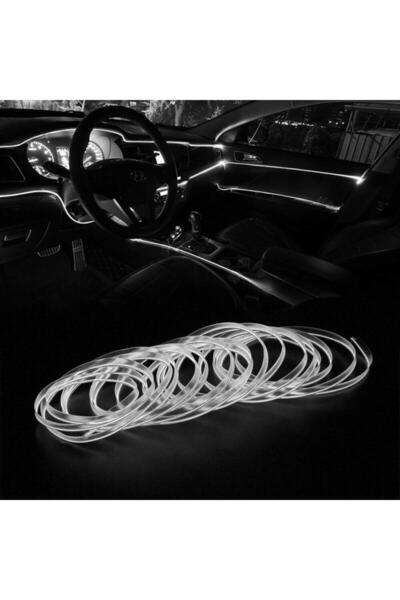 ASTRA LED Her Araca Uyumlu Universal İp Neon Led - Beyaz Renk 2 Metre 12V