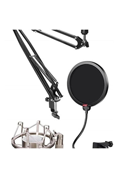 AyrStore NB40X Set Rode NT1 A İçin Mikrofon Standı Filtre Shock Mount