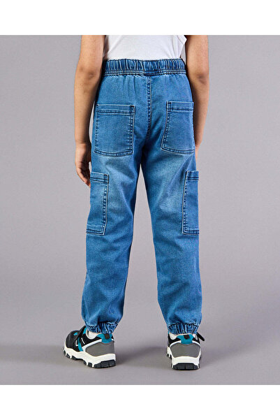 REDTAG Boys Blue Denim Jeans