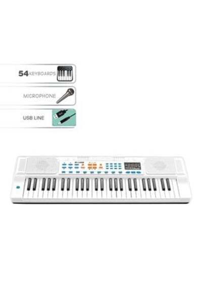 OEM Orgă electronică cu ecran LED cu 54 de clape și microfon