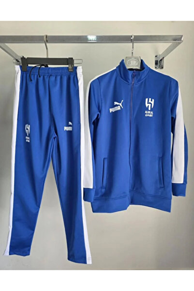 NO N4ME طقم تمارين الهلال الأزرق الجديد 2026