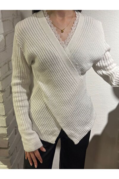 Reyon BEYAZ KRUVAZE YAKA KAZAK