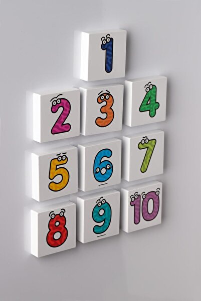STOREMAX Manyetik Sayı Blokları - Number Blocks - Eğitici Oyuncak Mıknatıslı ...