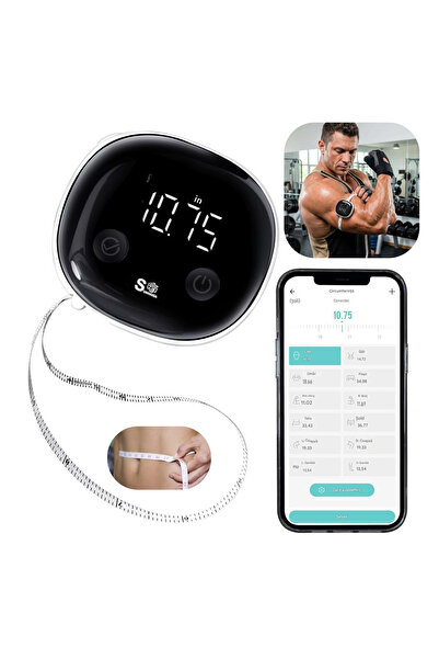 PRODYS Prodys digital tape measure, body measurement, Bluetooth, iOS and Android app, cm/inch