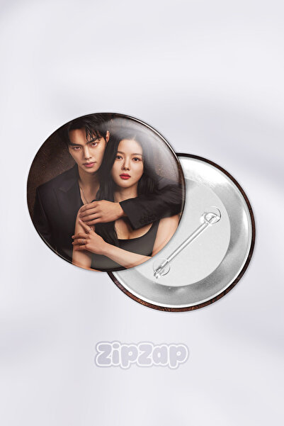 ZipZap My Demon K Drama Kdrama Σετ Σήματα/Κονκάρδες Διακόσμησης Τσάντας (1 ΤΕΜ)