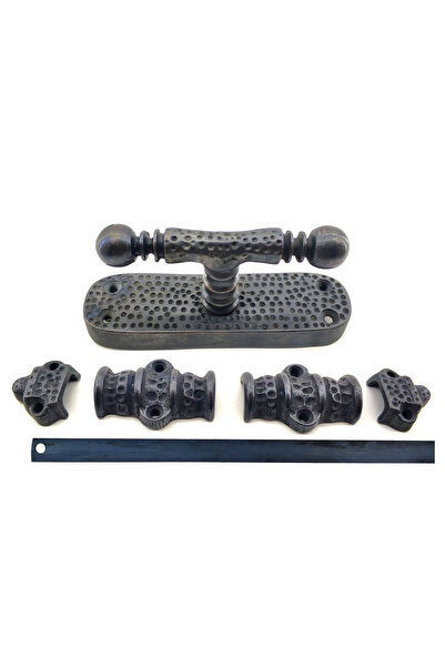 Epilons Antique Style Decorative Brass Top Spanish Style - 133X40 Mm, Oxide