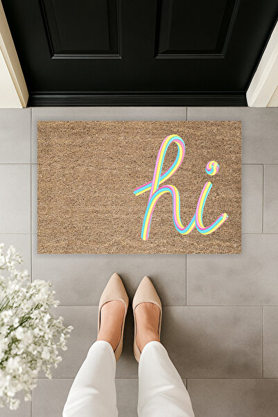 Dormot Covoraș de ușă colorat cu imprimare digitală modernă