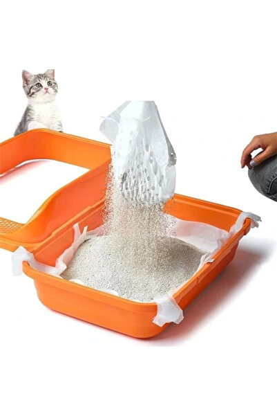 AyrStore Kedi Kumu Temizleme Kokusuz Elekli Filtre, (7'Lİ S M)