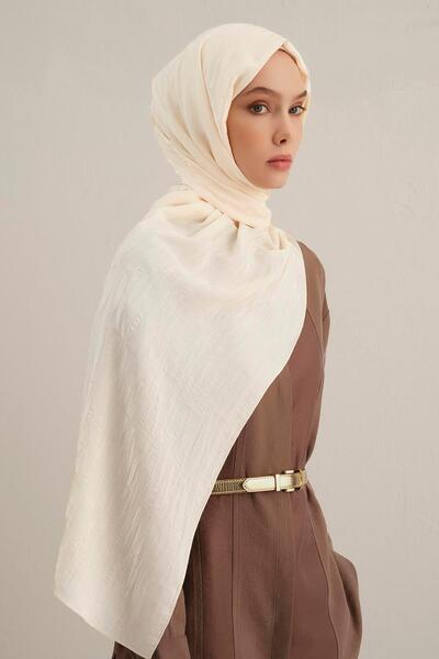 Armine Lyocell Shawl - Match Pattern - Aly3-17 - Stone