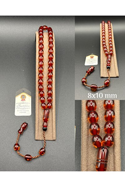 Kehribar ÖZEL ÇUBUK SIKMA TESBİH