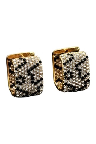 The Casius. Cercei vintage cu pietre, model Tigru