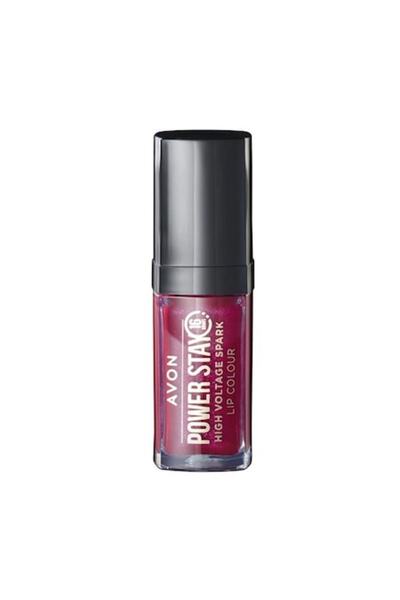 AVON Power Stay 16H High Voltage Spark 3D Liquid Lipstick with Glitter - Cher...