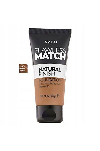 AVON Flawless Match Foundation, shade Walnut 510 N, lightweight formula, SPF ...