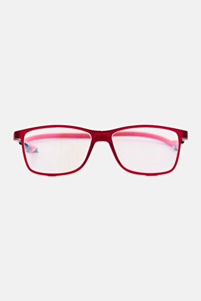 A & A Glasses Men WR-S5521M Rectangular Reading Glasses, Red