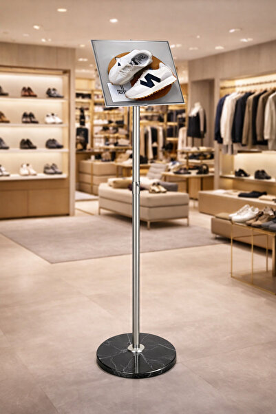 Grand City Media ستاند عرض فاخر | قابل للتعديل A4