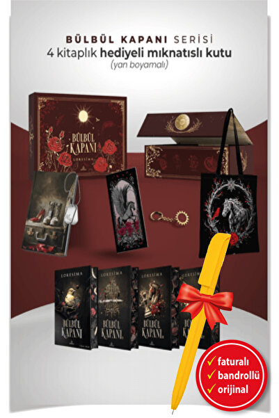 Ephesus Yayınları Alfa Kalem+Bülbül Kapanı Serisi – Hediyeli Yan Boyamalı Mık...