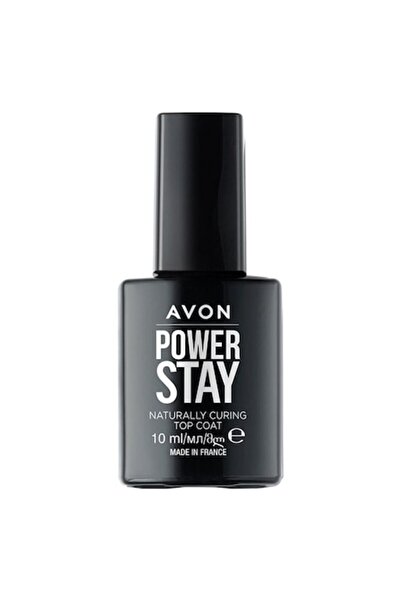 AVON Power Stay Naturally Curing TOP COAT Nail Polish, Avon, 10 ml